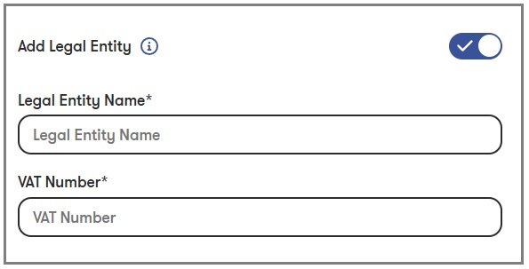 AMWAY registration add legal entity