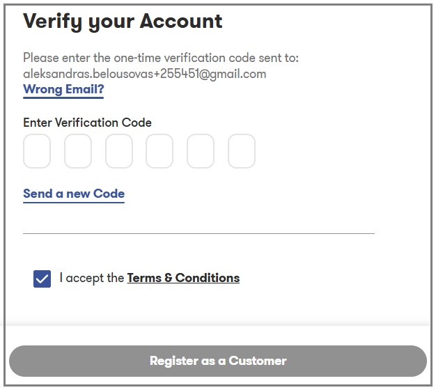 AMWAY registration verify your account